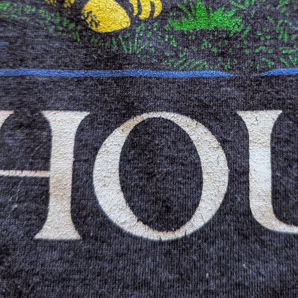 Dark Gray Graphic T-shirt, "Earth Was Better Without Us", M - Picture 5 of 9